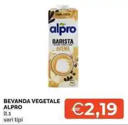 Mercatò Bevanda vegetale Alpro Barista Avena offerta