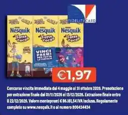 Mercatò Nesquik Latte cacao offerta