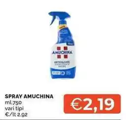Mercatò Spray Amuchina offerta
