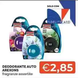 Mercatò Deodorante auto Arexons offerta