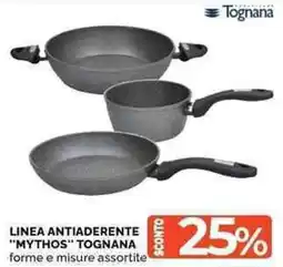 Mercatò Linea antiaderente Mythos Tognana offerta