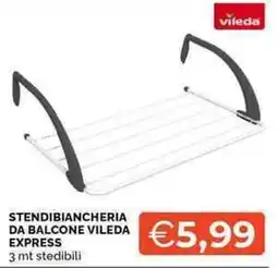 Mercatò Stendibiancheria da balcone Vileda Express offerta