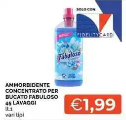Mercatò Ammorbidente concentrato per bucato Fabuloso offerta