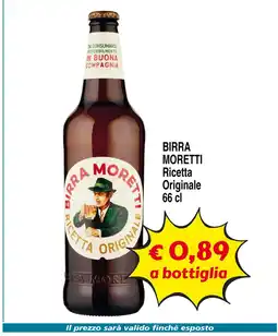 Centro Oceano Birra Moretti Ricetta Originale offerta