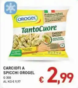Maxi Coal Carciofi a spicchi Orogel offerta