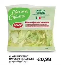 Mercatò Local Cuori di iceberg Natura Chiama Selex offerta
