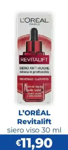 Acqua & Sapone L'Oréal Revitalift siero viso offerta