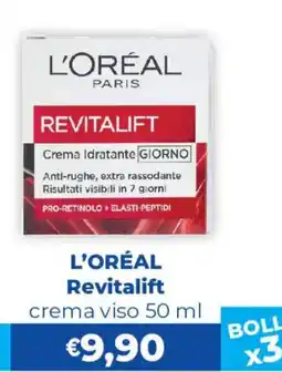 Acqua & Sapone L'Oréal Revitalift crema viso offerta