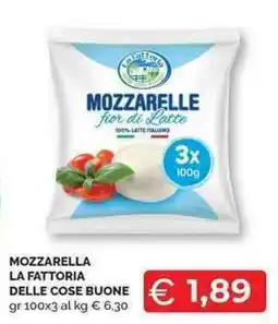 Mercatò Local Mozzarella La Fattoria delle cose buone offerta
