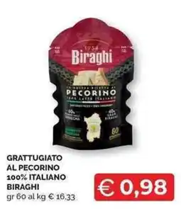 Mercatò Local Grattugiato al pecorino biraghi offerta