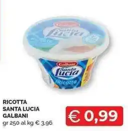 Mercatò Local Ricotta Santa Lucia offerta