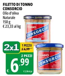 Tigros Filetto di tonno consorcio offerta