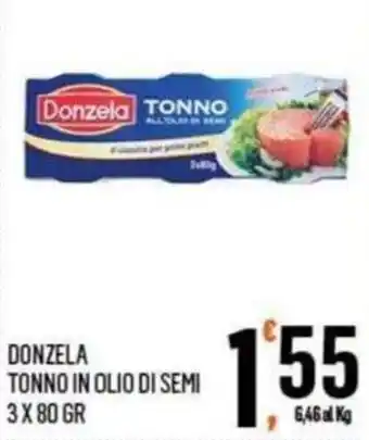 Donzela tonno in olio di semi