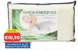 Huali Market Guanciale Aloe Memory Foam offerta