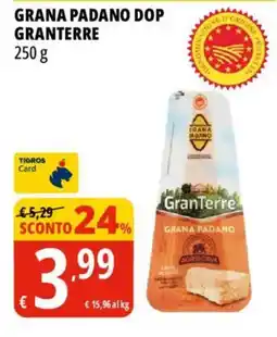 Tigros Grana Padano DOP GranTerre offerta