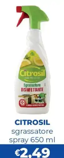 Acqua & Sapone Citrosil sgrassatore offerta