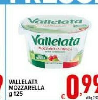 Iper Triscount Mozzarella offerta