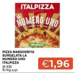 Mercatò Pizza Margherita Italpizza offerta