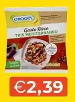 Mercatò Orogel Gusto Ricco Tris Mediterraneo offerta