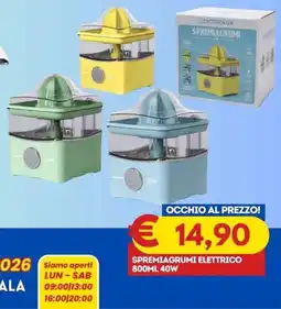 Gipsi Spremiagrumi elettrico Dictrolux offerta