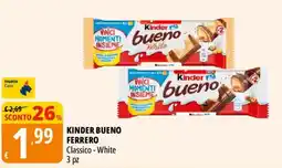 Tigros Kinder Bueno Ferrero offerta