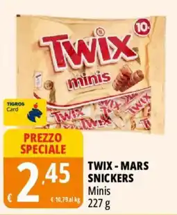Tigros Twix Minis offerta
