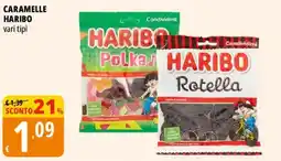 Tigros Caramelle Haribo vari tipi offerta