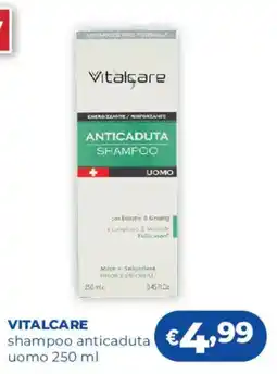 Acqua & Sapone Vitalcare shampoo anticaduta uomo offerta