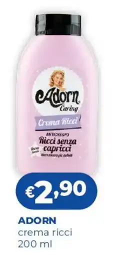 Acqua & Sapone Adorn crema ricci offerta