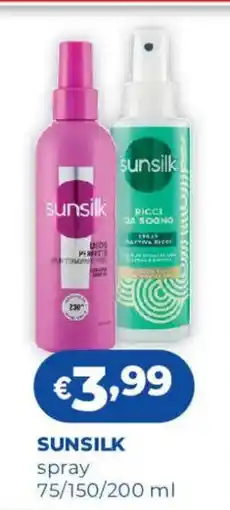 Acqua & Sapone Sunsilk spray offerta