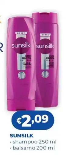 Acqua & Sapone Sunsilk shampoo e balsamo offerta