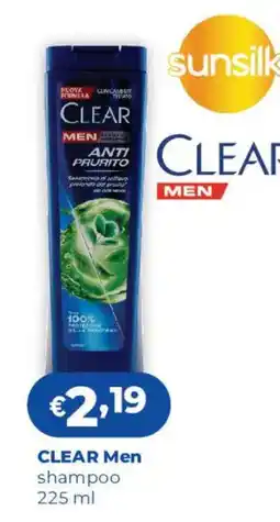 Acqua & Sapone Clear Men shampoo offerta