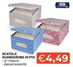 Mercatò Scatola guardaroba in pvc offerta