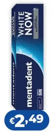 Acqua & Sapone mentadent white now offerta
