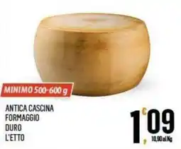 Vibian Antica Cascina Formaggio Duro L'Etto offerta