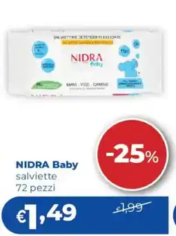 Acqua & Sapone NIDRA Baby salviette offerta