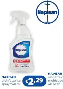 Acqua & Sapone Napisan disinfettante spray offerta
