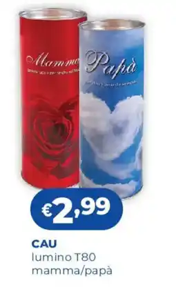 Acqua & Sapone lumino T80 mamma/papà offerta