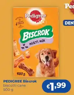 Acqua & Sapone Pedigree Biscrok biscotti cane offerta