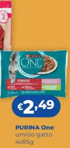 Acqua & Sapone Purina One umido gatto offerta