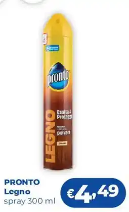 Acqua & Sapone Pronto Legno offerta