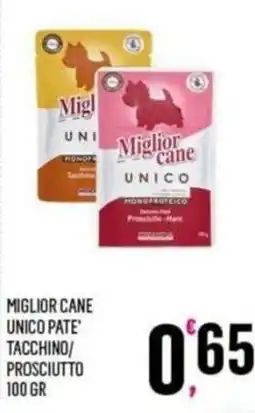 Vibian Miglior cane Unico Pate' Tacchino/Prosciutto offerta