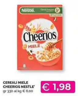 Mercatò Local Cereali miele Cheerios Nestlé offerta