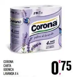 Vibian Corona carta igienica lavanda offerta