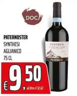 Coop Master Alleanza 3.0 Paternoster Synthesi Aglianico offerta