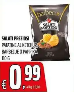 Coop Master Alleanza 3.0 Salati Preziosi patatine al ketchup offerta