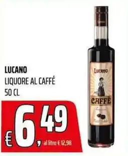 Coop Master Alleanza 3.0 Lucano liquore al caffé offerta