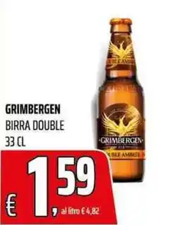 Coop Master Alleanza 3.0 Grimbergen birra double offerta