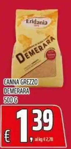 Coop Master Alleanza 3.0 Canna grezzo demerara Eridania offerta
