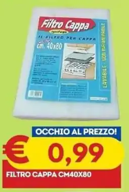 Gipsi Filtro Cappa offerta